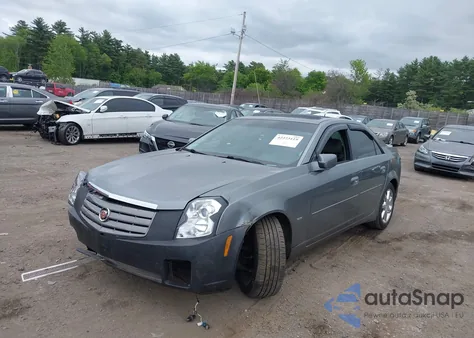 2005 Cadillac Cts Hi Feature V6 из США, поврежденный, VIN 1G6DP567350108136